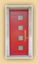 Porta ingresso rosso