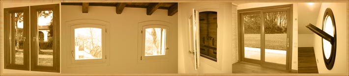 Foto di finestre della falegnameria valotto